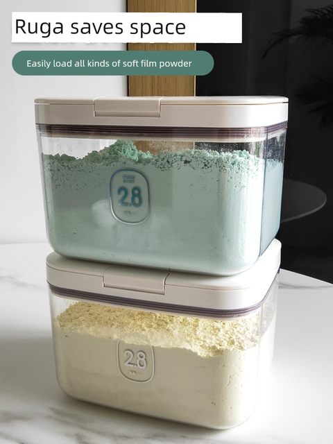 面膜粉软膜粉收纳盒分装桶美容院专用容器储存盒防潮密封储物罐子