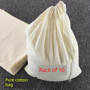 Pure Cotton Squeeze Juice High Temperature Resistance Traditional Chinese Medicine Bag Filter Cloth