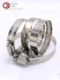 Double Saint Stainless Steel 304 clamping throat hose clamping scaling Stainless Steel cushion American powerful throat hose clamping scaling scaling
