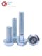 M5M6M8M10M12 Grade 8.8 galvanized outer hexagonal flange surface screw without toothed flange surface screw GB5789
