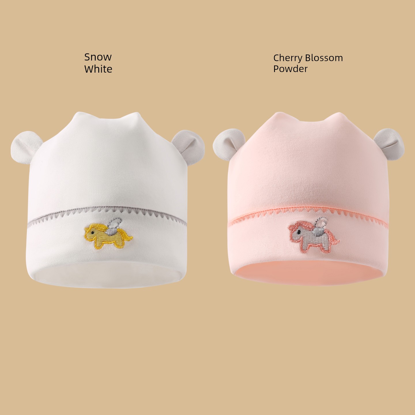 Pregnant and Newborn Baby Hat 0-12 Months, Newborn Baby Protective Cap, Double-Layered, Spring, Summer, Autumn, Winter, Pure Cotton, Class a — 7