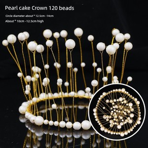 Crown Queen Wedding Pearl Internet Sensation Cake Decoration