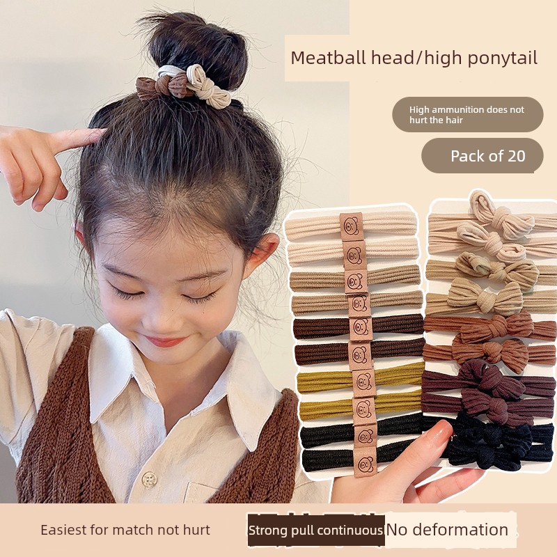 Hairtie Girl Durable Highly Elastic Rubber Band Hair Ring — 2