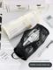 Mesh cylinder pencil bag pen holder stationery bag 2025 new student dual-purpose pencil bag large capacity multi-function transparent can enter the examination room for the college entrance examination special storage bag for three-dimensional simple handheld trumpet