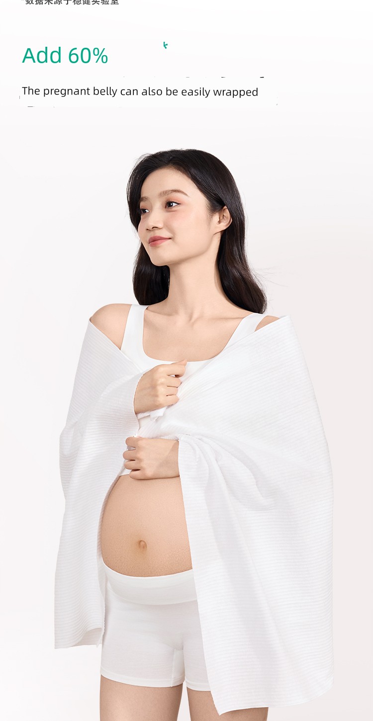 Pure Cotton Era Disposable Bath Towel, Pure Cotton Thickened and Enlarged Compressed Towel, Face Towel, Individually Packaged for Pregnant Women and — 11