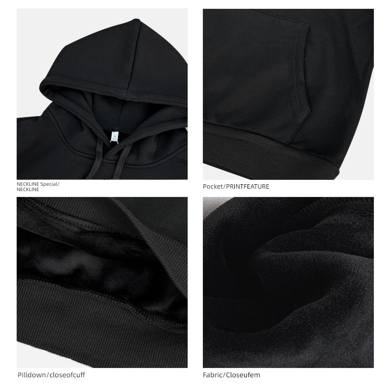 Pounds winter Retro over size Hooded Sweater