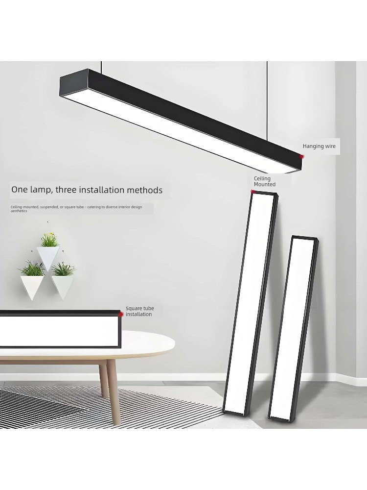 Led Ultra-Bright Strip Light for Office Aluminum Grid Ceiling, Specialized for Commercial Use in Supermarkets