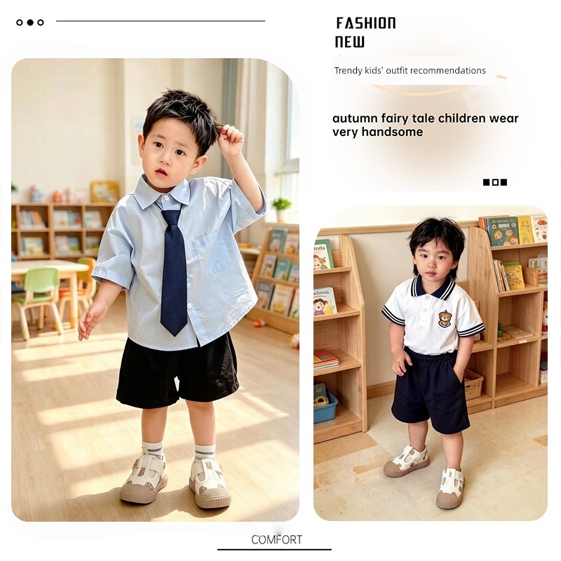 Kindergarten Indoor Shoes for Boys, Lightweight Canvas Shoes, Toddler Walking Shoes, Special for Boys Entering School, 2026 New Model — 2