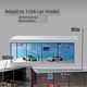 1 64 simulation alloy car model display hall garage scene high-transparent acrylic lighted parking lot model display stand