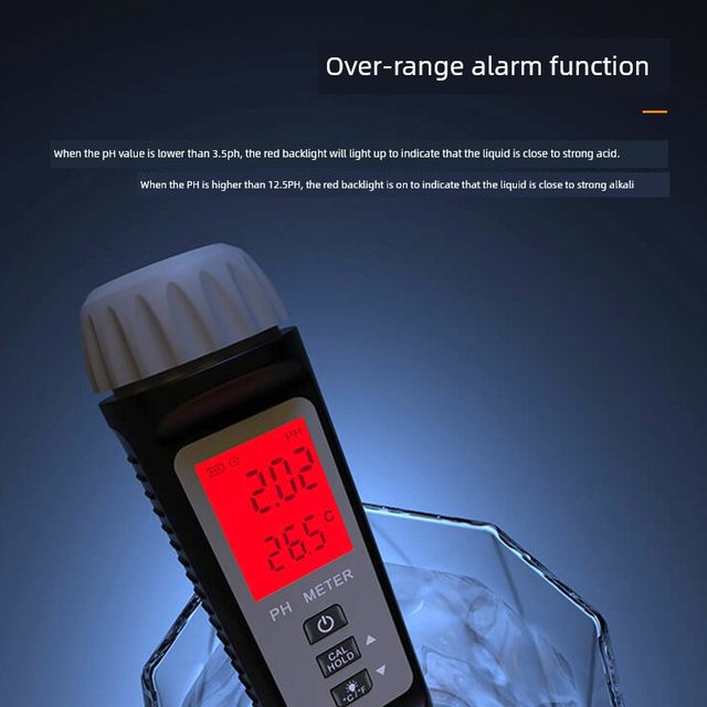 Yuanhengtong YHT612 pen PH meter high-precision fish and shrimp pond aquatic acidity meter drinking water quality ph detector
