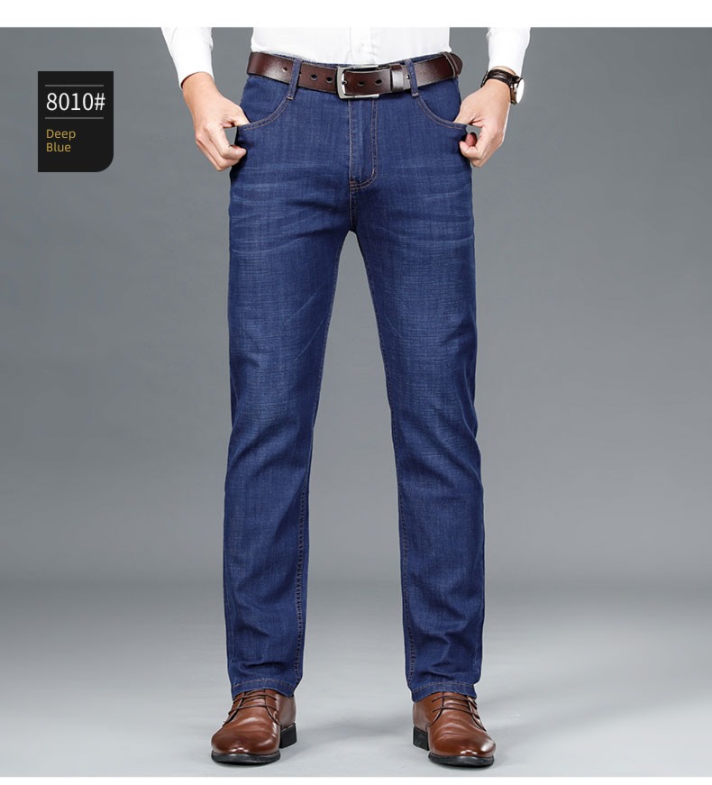 Guangzhou Autumn and winter thickening business affairs leisure time Jeans