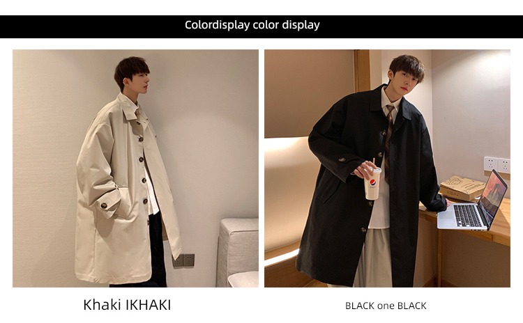 Medium and long term Spring and Autumn Versatile leisure time man Windbreaker