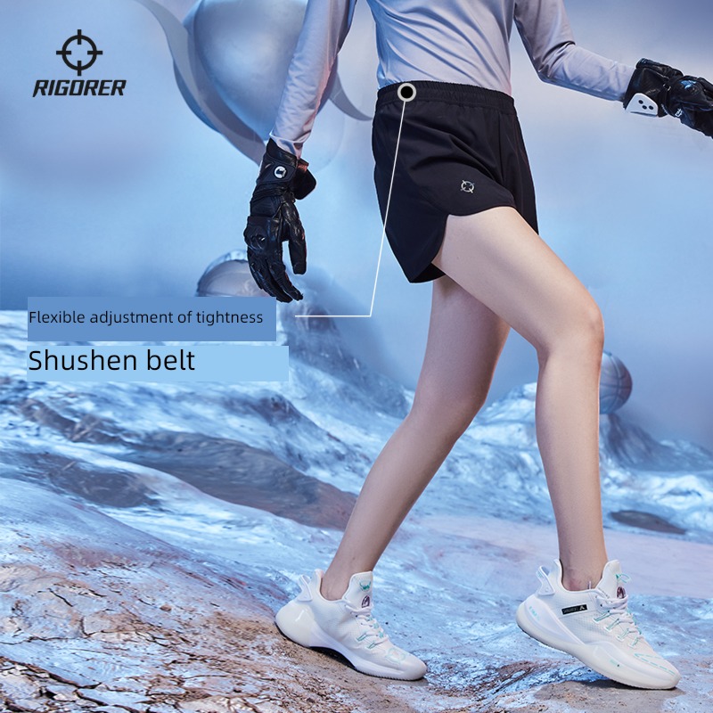 Quasi person ma'am Bodybuilding lining Light proof motion shorts