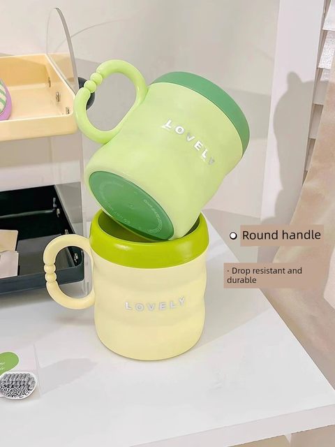 家用漱口杯双色竹节加厚防摔耐用洗漱杯学生宿舍刷牙漱口收纳杯子