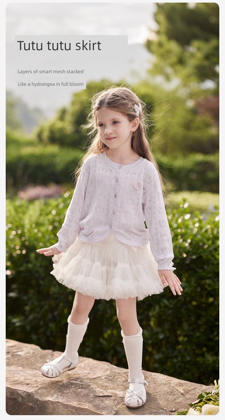 David Bella Girls' Tutu Skirt Summer New Style Kidsren's Pink Princess Skirt Baby Puffy Skirt — 4