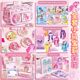 Little Pony Poly Pencil Bag Large Capacity Girls Cute High-Precision Pencil Box 2025 New Pencil Box Junior High School Student Pain Pack Multifunctional Multi-layer Storage Bag Primary School Student Transparent Pencil Bag Bar