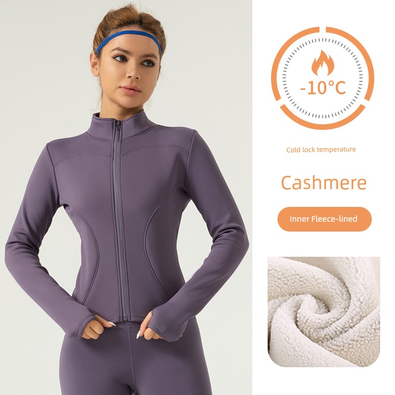 Lulu Quick Drying Clothes Sports Outwear Women's Summer Sun Protection Cinched Bodycon Tops Yoga Long Sleeves Thin Outdoor Cardigan