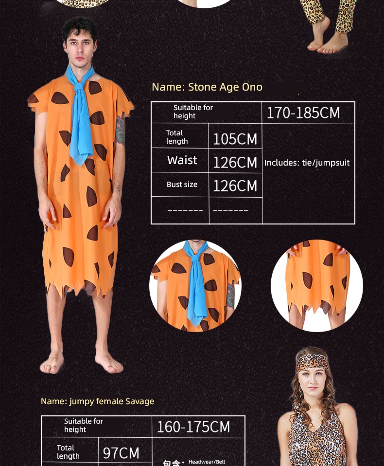 men and women Indian people Africa show Halloween clothing