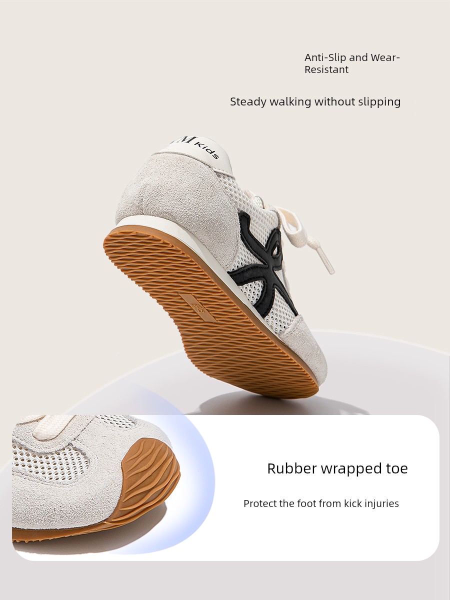 Girls' Shoes Children's Sports Sneakers 2026 New Autumn Model Breathable and Very Stylish Popular among Older Children This Year