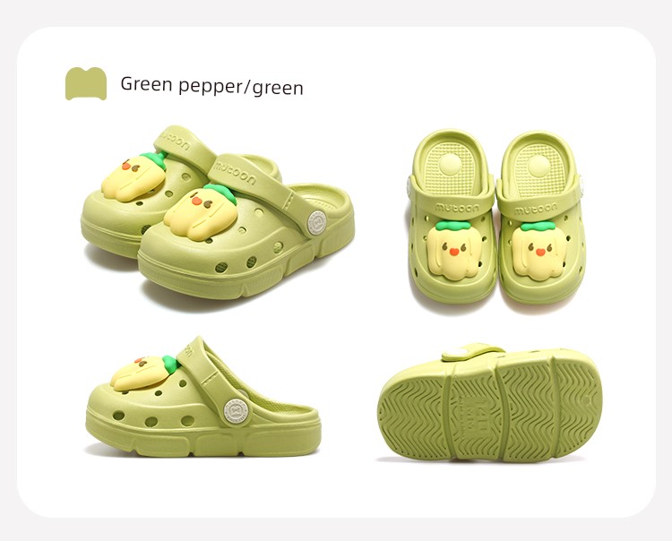 Children's Slippers for Boys, New Summer Style with Plant Essential Oils, Cartoon Clogs for Girls, Kids' Bath Indoor Shoes — 33