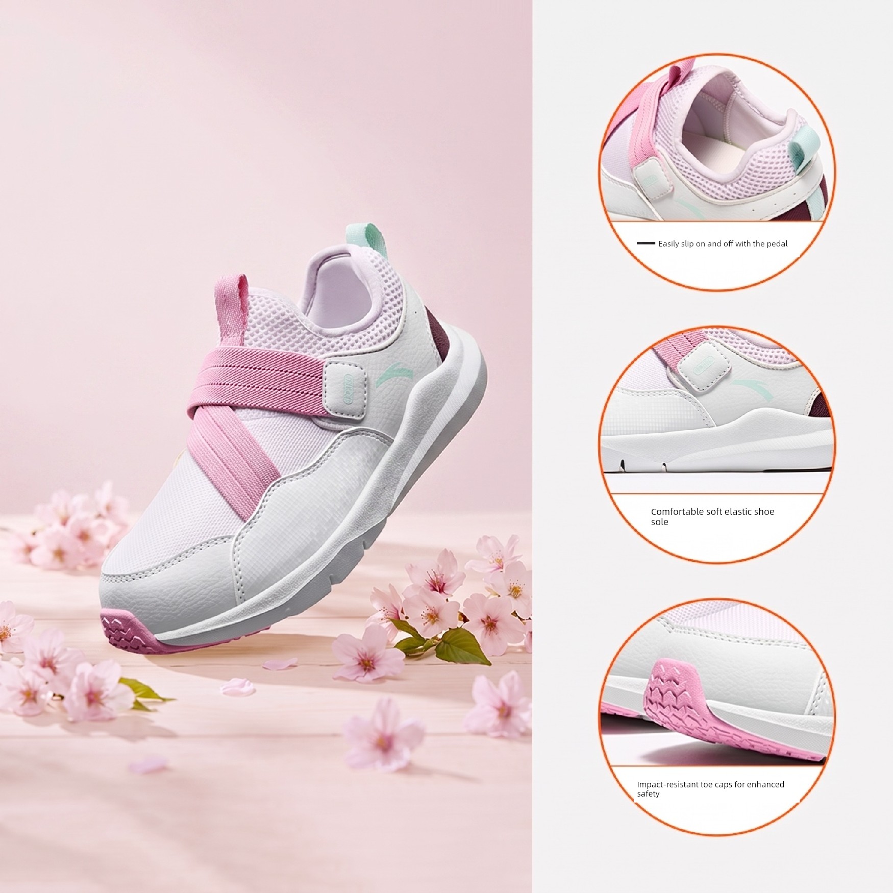 Slip-On Shoes | Anta Kidsren's Running Shoes for Boys and Girls, 2026 Autum New Running Shoes, Sports Lightweight Shoes — 1