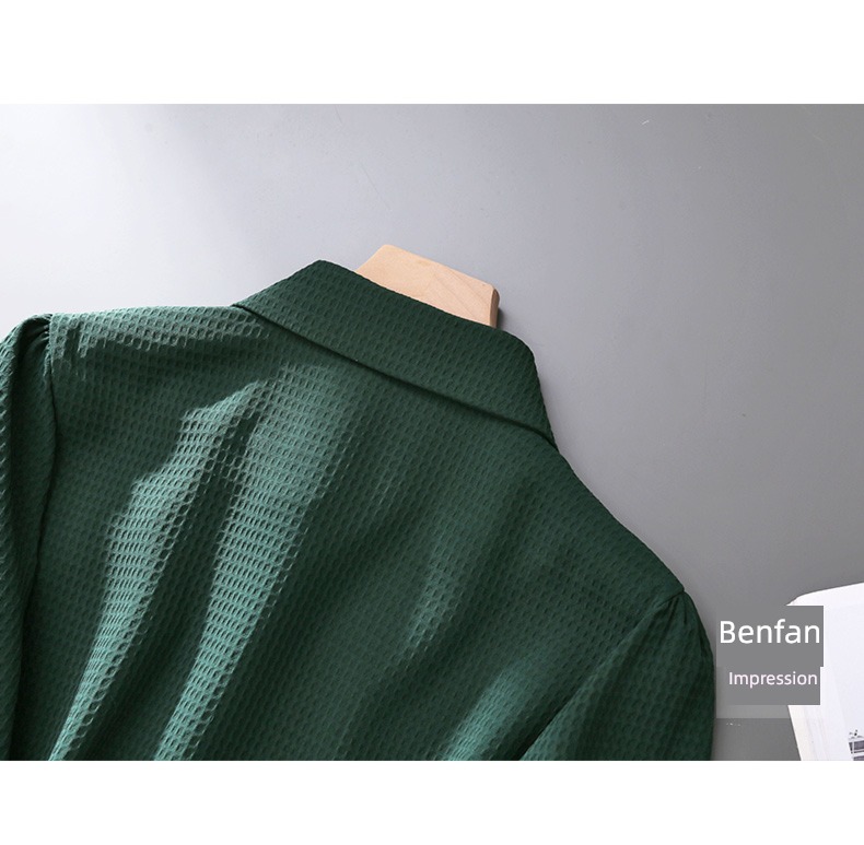 green Versatile occupation commute unique jacket shirt