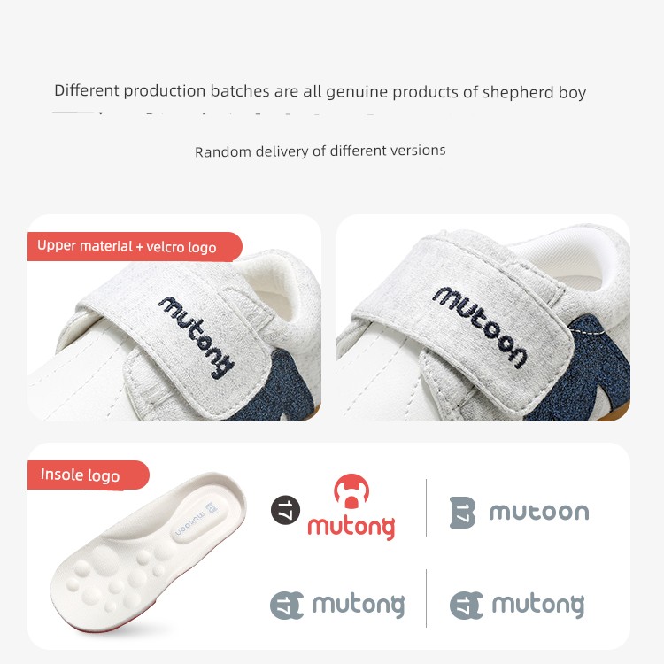 Muttong Baby Thin-Soled Pre-Walking Shoes 2026 Spring and Autumn New Model for 6-18 Months Baby Girls and Boys Soft-Soled Walking Shoes — 39