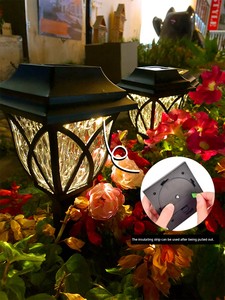 Solar Courtyard House Waterproof Ground Lamp Outdoor