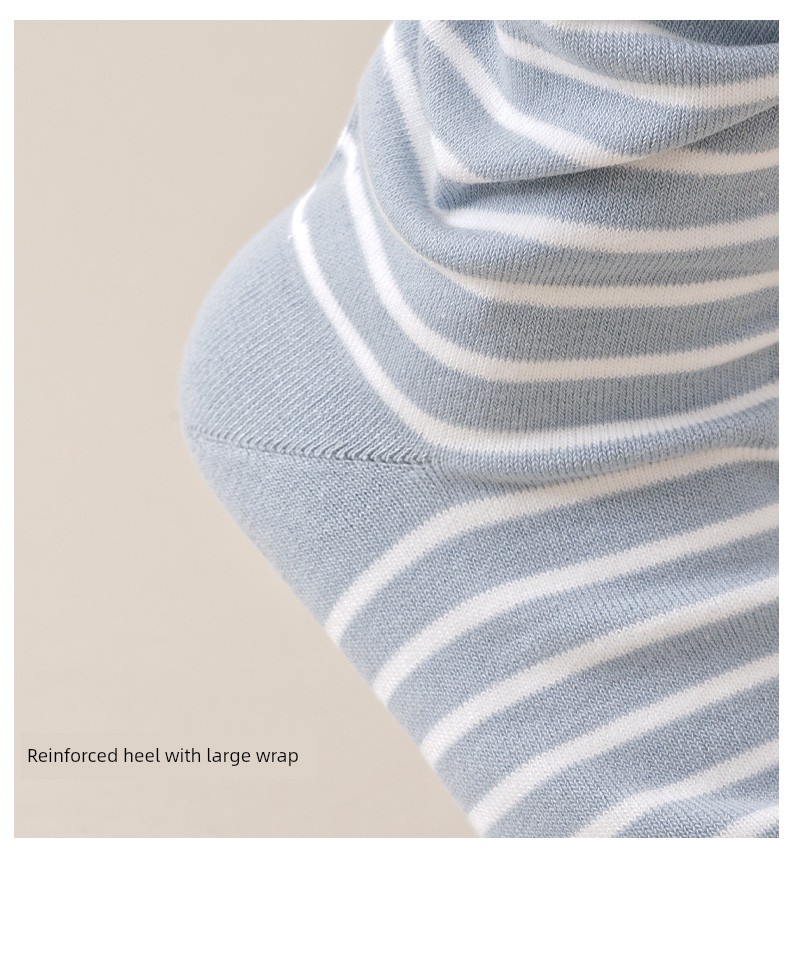 Special Maternity Socks for Postpartum Women, Loose-Fitting and Non-Binding, Thin Autumn Style, Pure Cotton Women's Socks, Mid-Calf Socks for Sleeping — 17