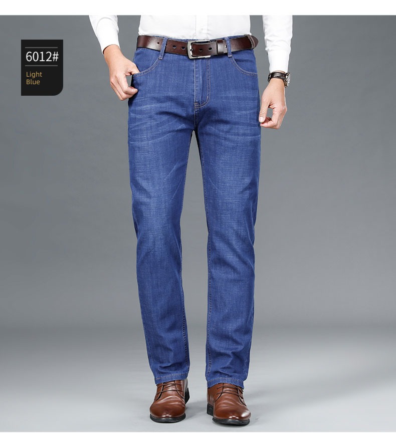 Guangzhou Autumn and winter thickening business affairs leisure time Jeans