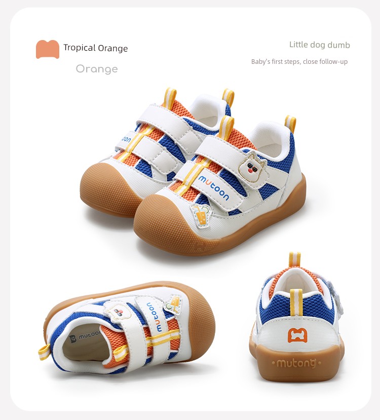 Toddler Shoes with Cute Little Paw Design, Stable and Protective Baby Shoes for Girls, New Soft-Soled Children's Shoes for Boys, Autumn 2026 Collection — 40