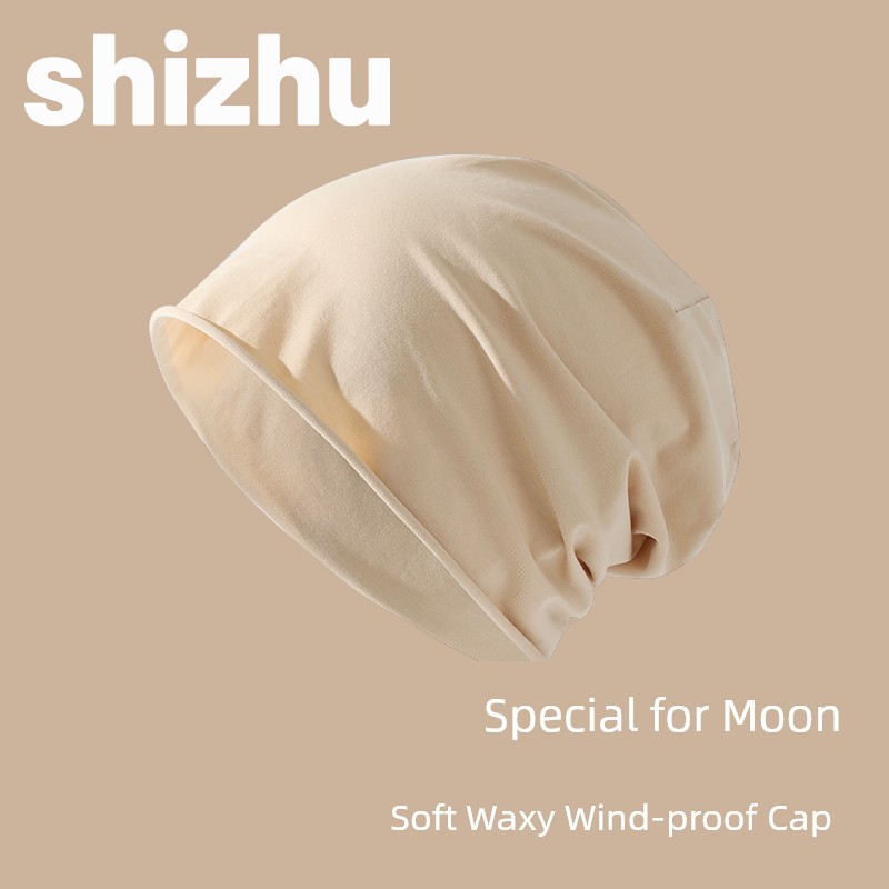 Confinement Cap Spring and Summer Thin Maternity Confinement Hat May June April Windproof Toque — 1