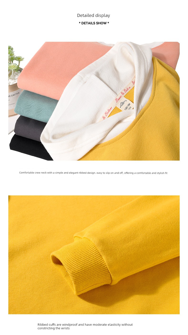 Pull-Back Children's Sweatshirt for Spring and Autumn, Boys' Sports Long-Sleeve, Girls' Autumn Clothing, Boys' Summer Casual Autumn Outfit for Older — 14