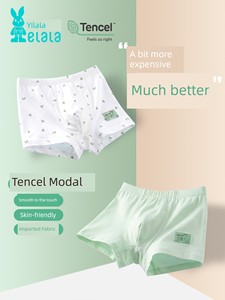 Elala Tencel Children Thin Boxer Briefs