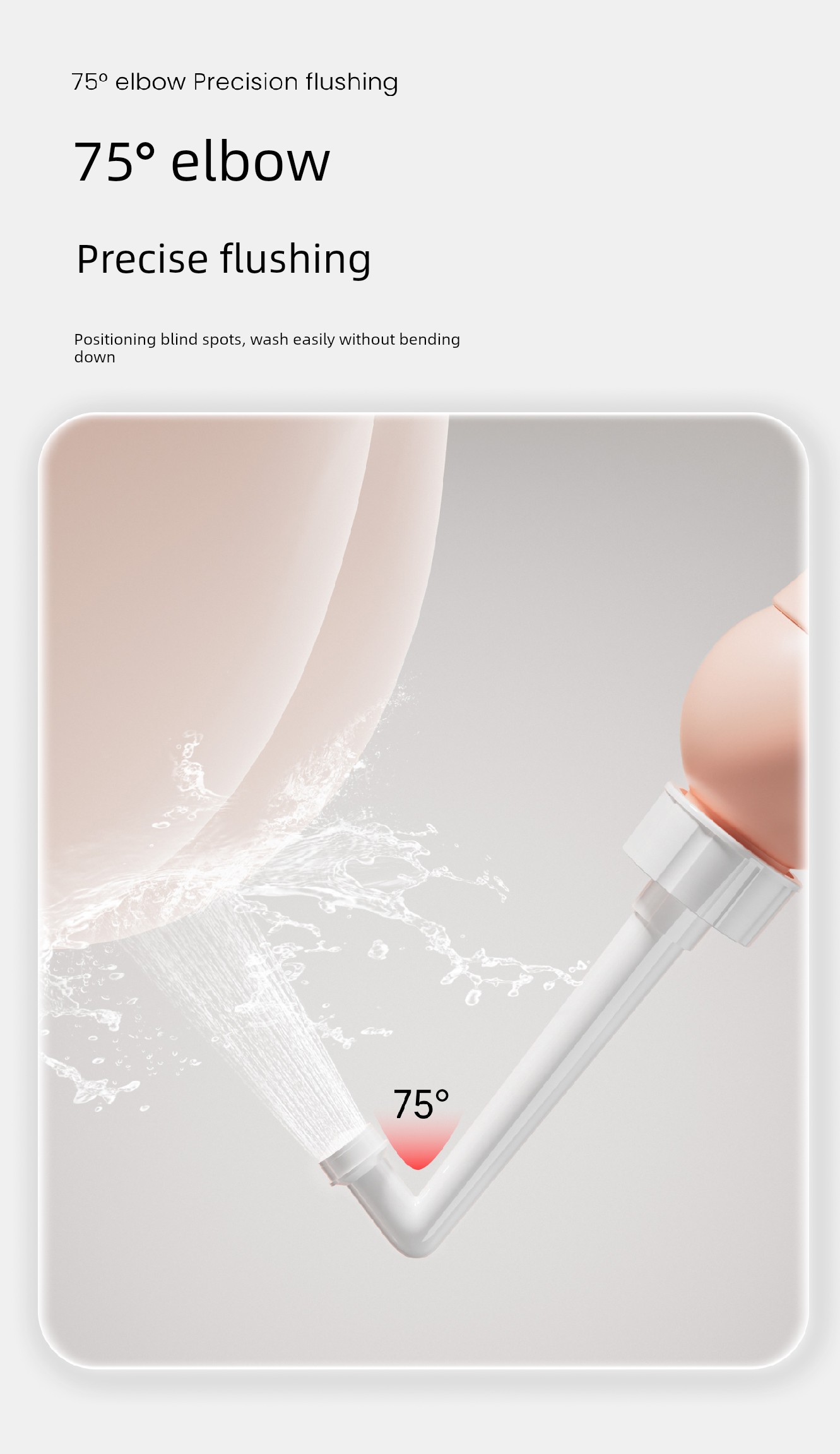 XENBEA Maternal Female Private Part Butt Anal External Washing Butt Portable Cleaning Device Washing Bottle Perineum Flusher — 8