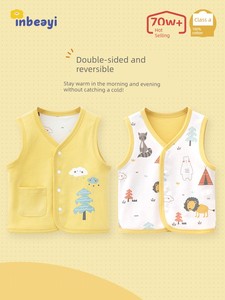 Outerwear Newborn Boy Winter Warm Waistcoat Vest