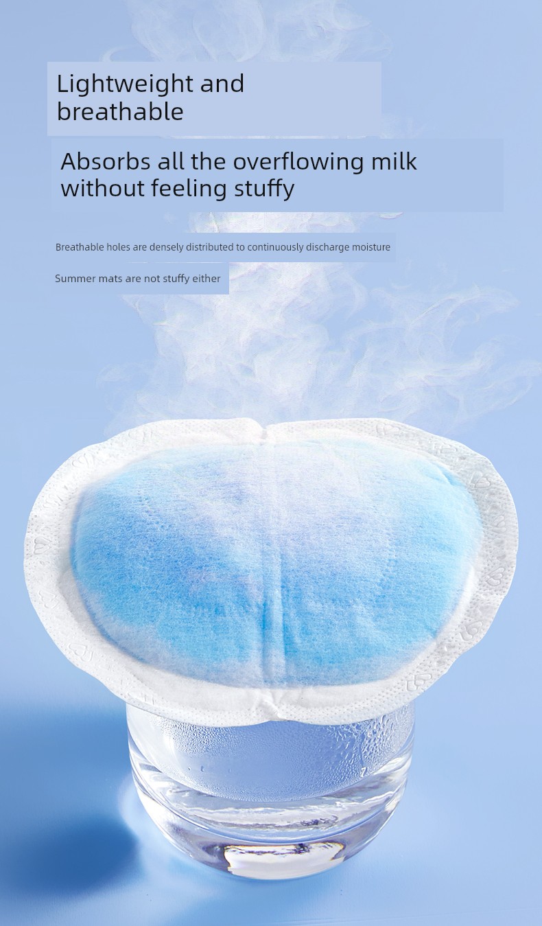 October Crystalline Ultra-Thin Milk Leakage 30 Pieces Anti-Overflow Breast Pad — 7