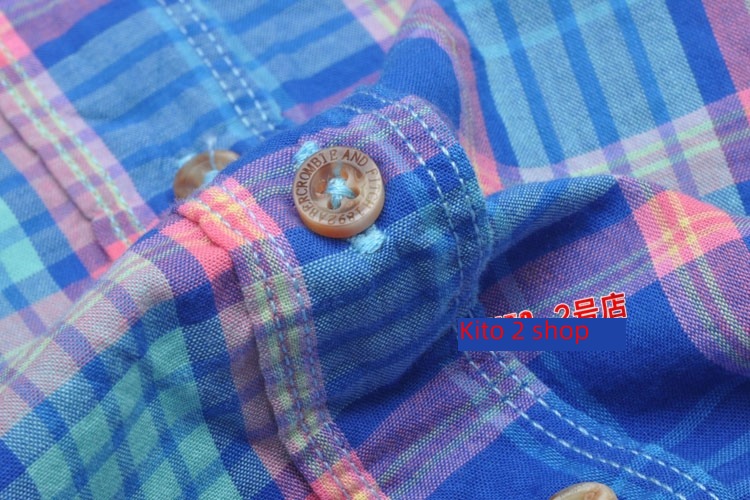European and American leisure Women pure cotton Self-cultivation Long sleeve shirt