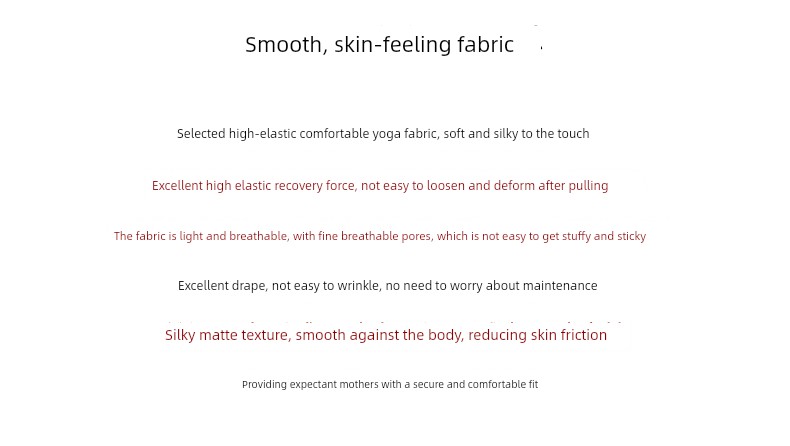 Unisunny Shark Pants Fall and Winter Low Waist Yoga Pregnant Women — 5