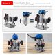 Electric edge trimming machine slotting machine woodworking tool multi-function gong machine engraving complete wood milling base