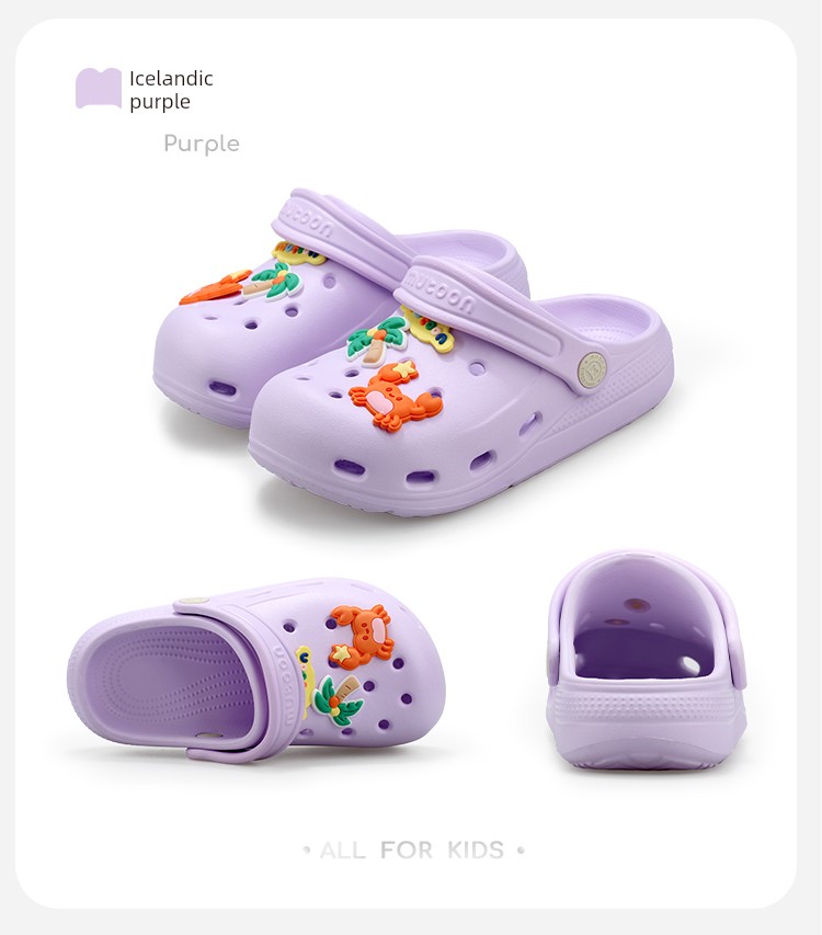 Children's Slippers for Indoor Use, New Summer Style for Boys, Clogs for Kids, Outdoor Sandals for Girls, Beach Shoes — 54