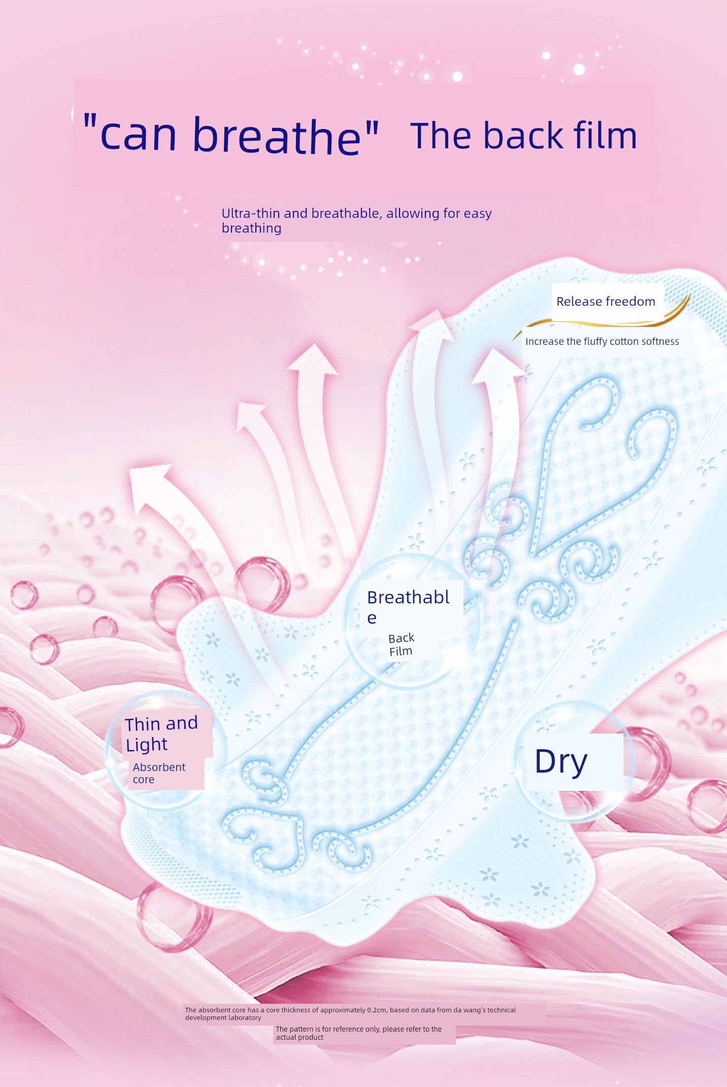 Japan's King of Sanitary Products Elis Ai Luqian Ultra-Thin Light Feather Day and Night Use Comfortable Panty Liners Breathable Skin-Friendly Sanitary Pads — 19