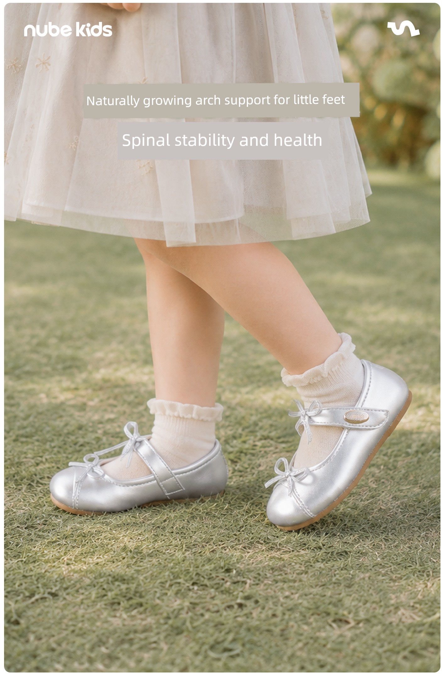 Nubi Childhood Genuine Leather Girls' Little Leather Shoes Autumn New Style Soft Sole Simple Princess Shoes for Girls — 8