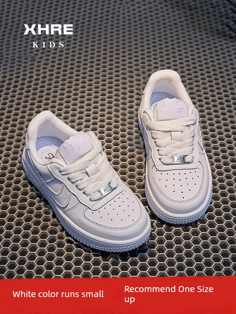 Official Website Boys' Sneakers 2026 Spring and Autumn Models Girls' Black and White Panda Shoes Autumn Casual Lace-Up Sports Shoes — 3