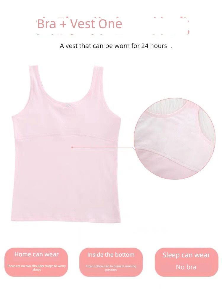 summer pupil girl pure cotton Eldest child 12 year Underwear