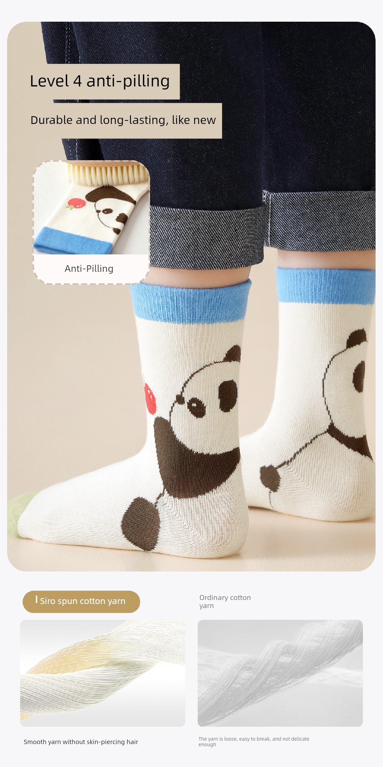 Children's Socks for Boys, Baby Autumn Mid-Length Socks, Class a Boys' Autumn Cotton Socks, Seamless Toddler Socks for Boys — 15