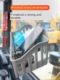 Excavator crane forklift loader cab storage box storage box paste-free drilling car mounting rack