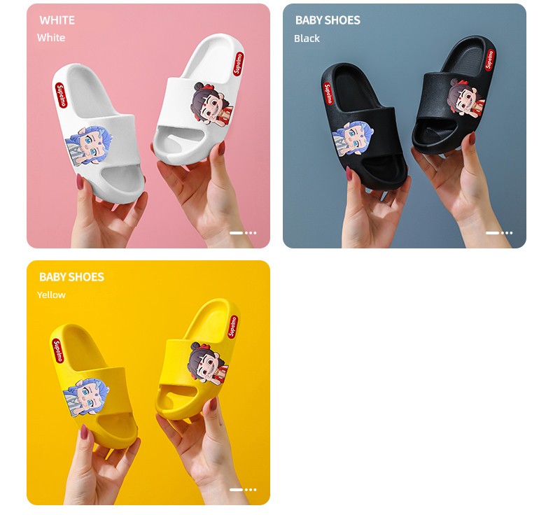 Nezha Kidsren's Slippers for Boys Summer 2026 New Anti-Slip Soft Bottom Slippers for Bathing Indoor Home Baby Boys Slippers — 5