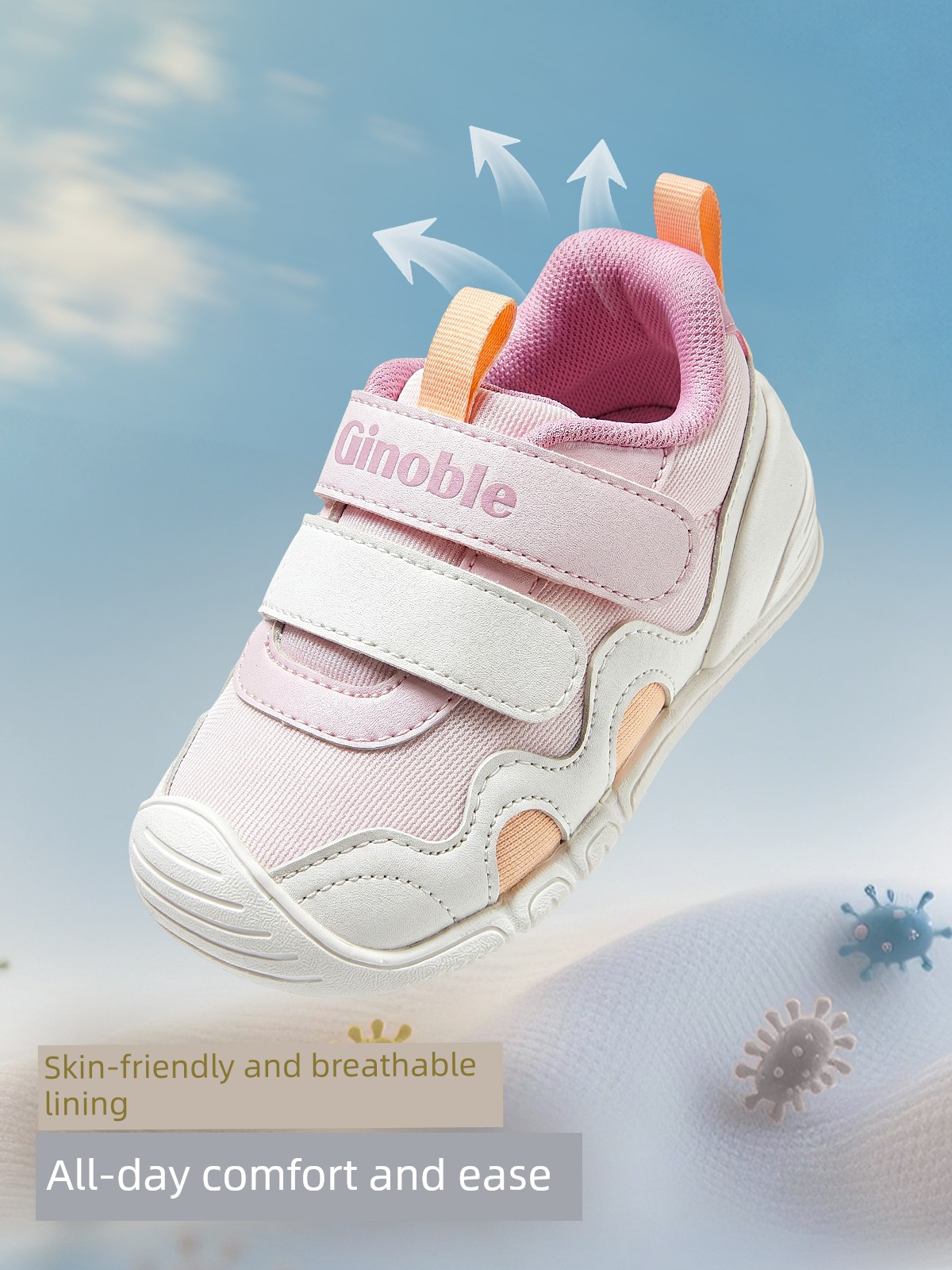 Jinopu Functional Shoes 2026 Autumn New Baby Shoes for Boys and Girls, Toddler Shoes Gb2609 — 3