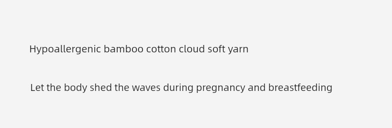 October Crystal Bamboo Cotton Cloud Gauze Maternity Pajamas Homewear Set for Pregnant and Postpartum Women, Nursing Sleepwear, Autumn Style for Women — 4